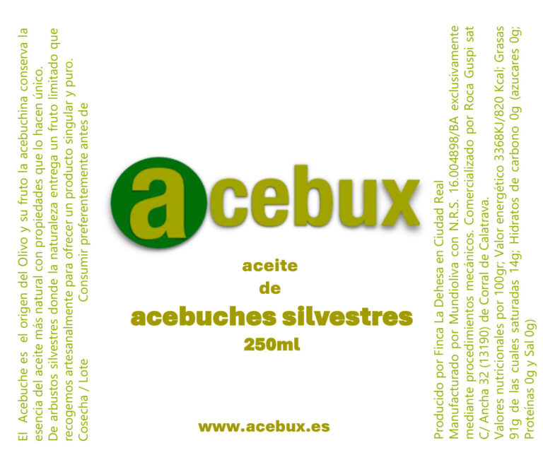 Etiqueta Acebux